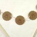 Woodland Owl Cake Topper/Ca..