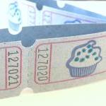 Blue Cupcake Raffle Tickets..