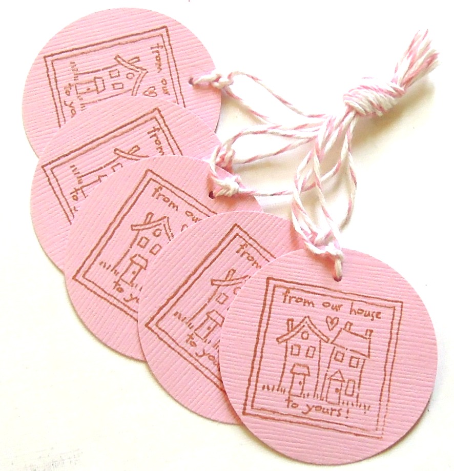 Our House To Yours Tags - Set of 5