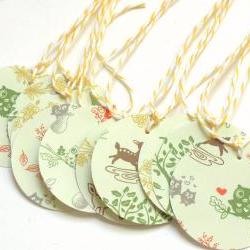 Woodland Love Tags - Set of 10