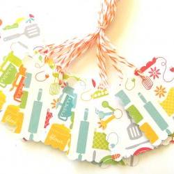 Kitchen Gadget Tags - Set of 10