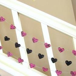 Bachlorette Heart Garland - 3 yards